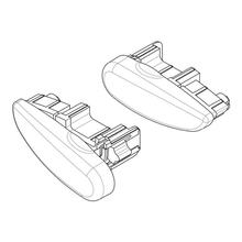 Set 2 Stopjes voor Rails Silenzio