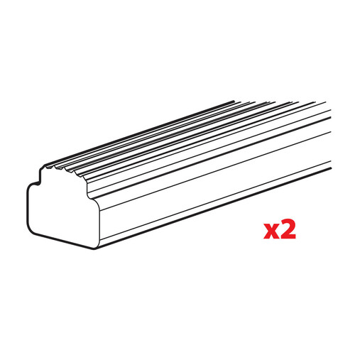 Set 2 obere Gummis - L = 140 cm