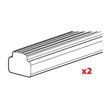 Jeu de 2 silentblocs supérieurs - L = 140 cm