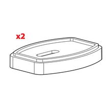 2 Afstandsstukken voor Buffer Kit Aansluitingen Kargo - H = 13 mm