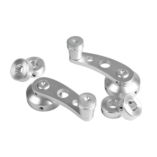Racing Levers, Window Regulator Kit - 6 cm - Aluminium