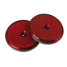 Catadiottri rotondi - Ø 65 mm - Rosso