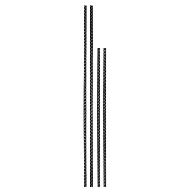 Contour-4, Set 4 Türschutzelemente - Carbonoptik