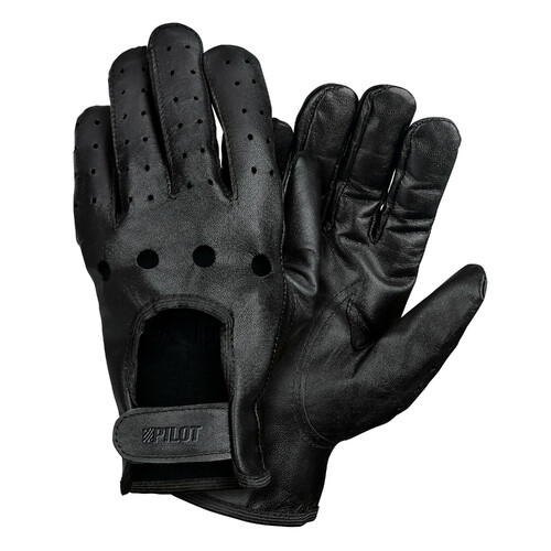 Pilot-3, Gants de conduite - M - Noir