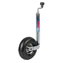 Servodeichsel für Anhänger und Wohnwagen, aufmpbares Rad Ø 260 mm