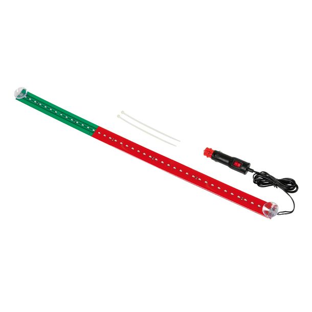 Warning Flag Lampa 60 cm, 42 LEDs, 24V - Portugal