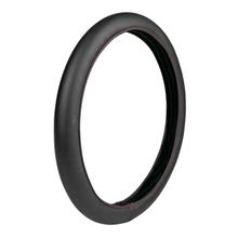 Lenkradbezug Lampa Skin-Cover, Elastischer aus Skeentex -Schwarz/Rot - S - Ø 42/44 cm