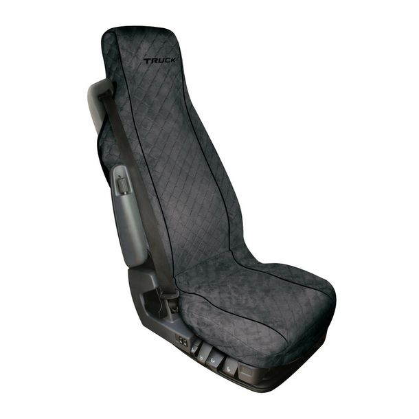 Funda de asiento Lampa, funda de asiento de microfibra para camiones - Gris