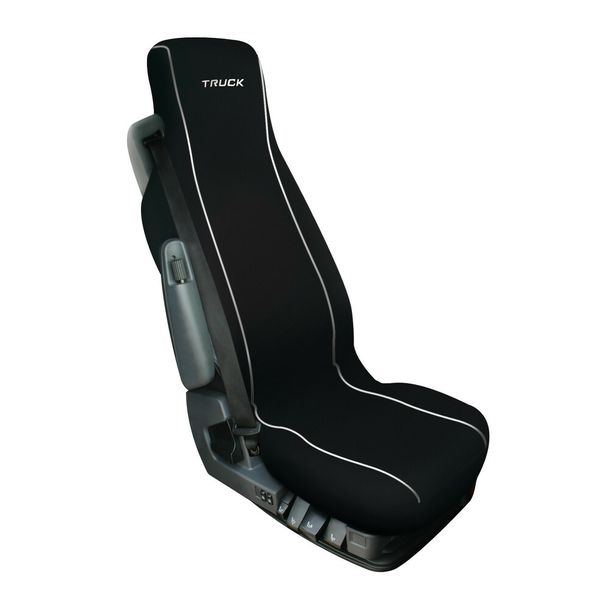 Funda de asiento Lampa Funda de asiento de algodón para camiones - Negro