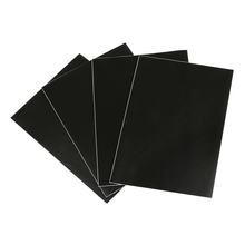 Set 4 Klebeflicken für Lastwagenplane - Schwarz