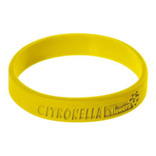 Citronella & Flowers, duftendes Mückenschutzarmband, Einzelkonfektion - S - Ø 5 cm