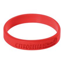 Citronella & Flores, pulseira repelente de mosquitos perfumada, embalagem individual - L - Ø 6 cm