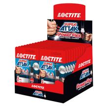 Loctite Super Attak Power Flex, 3 g - Présentoir 24 pcs.