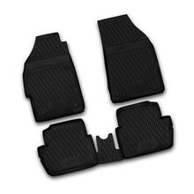 Custom-fit Floor Mats made of TPE - compatible with Chevrolet Spark (02/10>09/15)