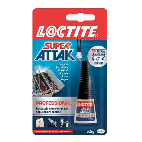 Loctite Super Attak Professional, 5,5 g - Einzelkonf.