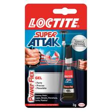 Loctite Super Attak Power Flex, 3 g - Embalagem Individual