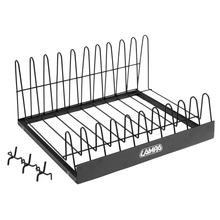 Rack-Display für 10 Lenkradbezüge (PKW und LKW), 1 Stück
