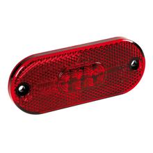 Feu latéral avec 5 LED et réflecteur, 24 V - Rouge