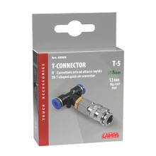 Quick coupling T-5 compressed air connection plug-in connector Ø 8mm max. 13bar