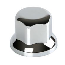 Set di 10 coperture decorative per viti cromate in ABS - Ø 33 mm