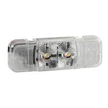 Umrissleuchte mit 2 LEDs, 24 V - Weiß