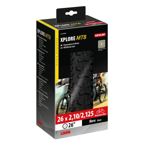 Reifen Lampa MTB mit Pannenschutz, schwarz 26x2,10 | eBay.de