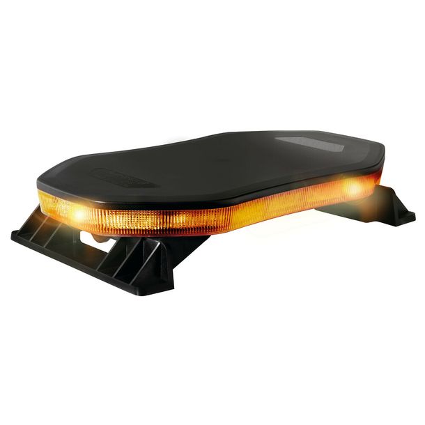 Blinkleiste Orange mit 64 LED, 10/30V - Befestigung mit Schrauben