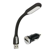 Lampa Flexible LED-Lampe COB + USB-Ladegerät 12/24V