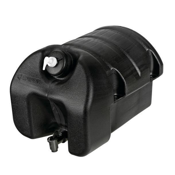 30-Liter-Wassertank aus Polyethylen, mit Wasserhahn und Seifenspender