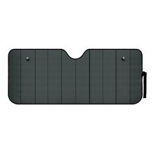 Thermoreflektierendes Schild - Mattschwarz - L - 72x145 cm