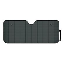 Thermoreflektierendes Schild - Mattschwarz - M - 61x147 cm