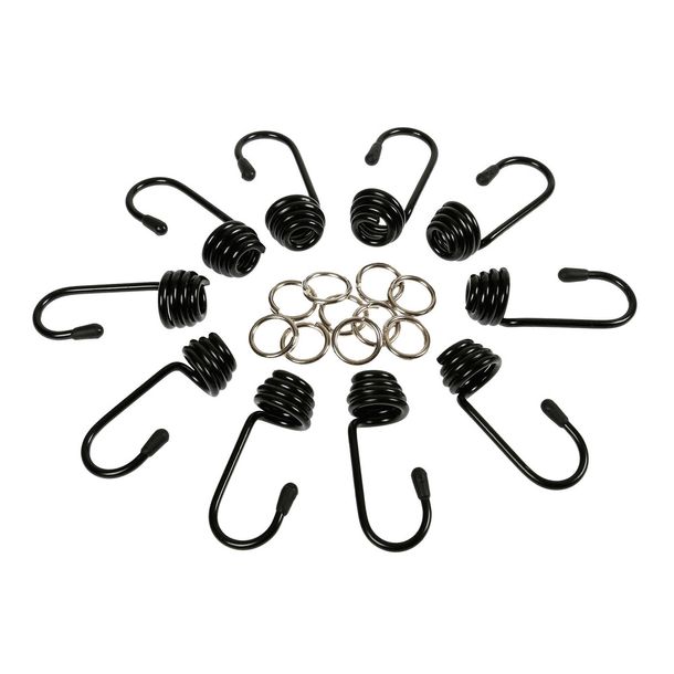 Set de 10 Arandelas + Abrazaderas - Ø 8 mm