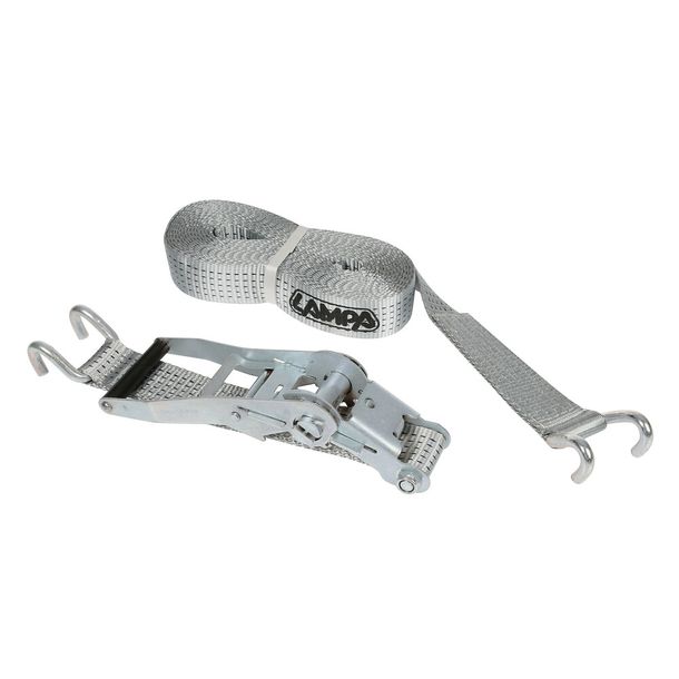 Lashing Strap Lampa with Ratchet - Side Wall Hook - 8.5 m