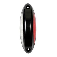 Iluminación adicional con 4 LEDs y blanco/rojo 9/32V - Marco negro