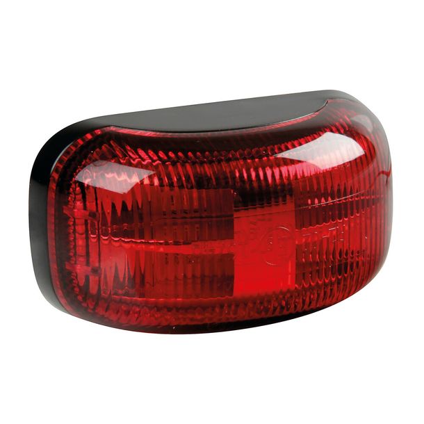 Outline marker lamp with 4 LEDs, surface mount, 10/30V - Red