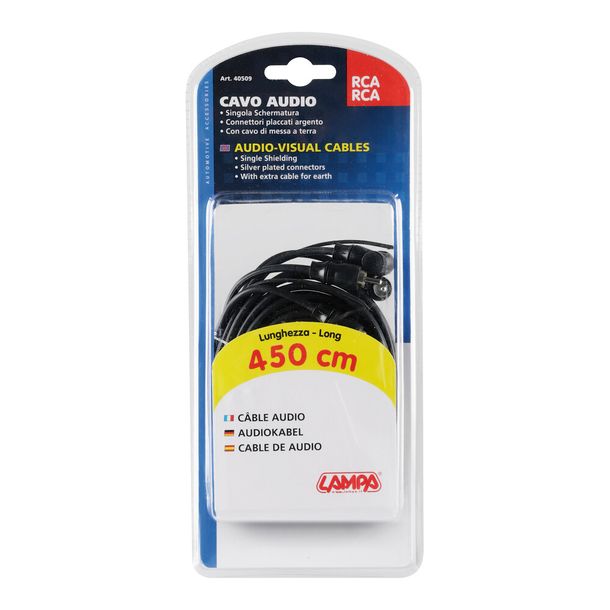 Audio-Kabel, RCA-RCA - 450 cm – Bild 2
