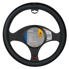 Funda para volante Lampa Duo-Grip, de Skeentex - M - Ø 37/39 cm - Negro