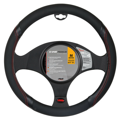 GT-Sport, Lenkradbezug aus Skeentex - M - Ø 37/39 cm