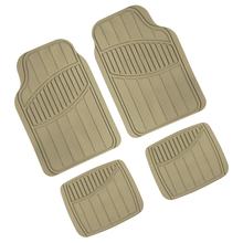 Kyoto, Serie Universalfußmatten aus PVC 4 Stück - Beige