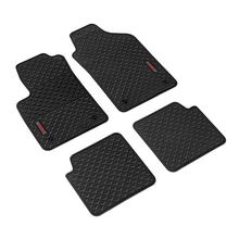Pilot, Set de Alfombrillas a Medida de Goma Ecológica - compatible para Abarth 500 (07/08>05/16) - Abarth 500C (06/10>05/16) - Abarth 595 (06/16>) - Abarth 695 Biposto (12/14>) - Fiat 500 (07/07>) - Fiat 500C (07/09>06/15)