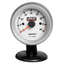 Tacómetro 0-8000 RPM - Ø 2” (52 mm) - Luz Azul - 2/4/6 Cilindros