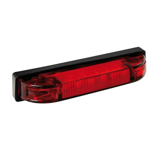 Umrissleuchte mit 6 LEDs, 24 V - Rot
