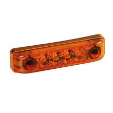 Umrissleuchte mit 4 LEDs, 9/33V - Orange