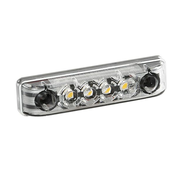 Umrissleuchte mit 4 LEDs, 9/33V - Weiß