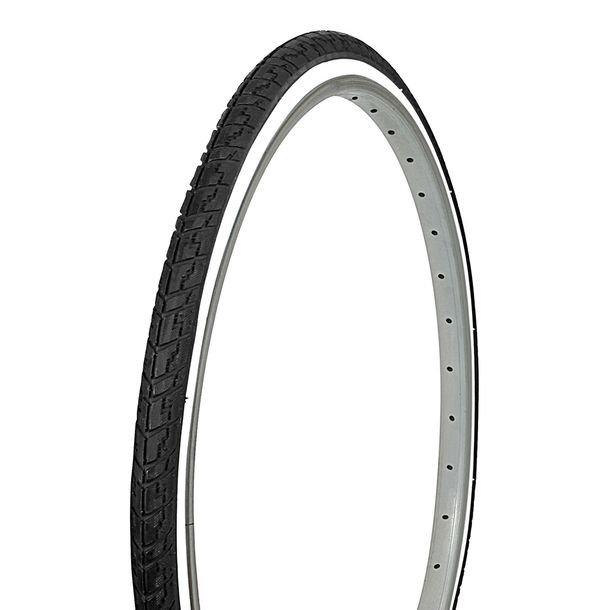 Neumático Lampa Holland - 26 x 1 3/8 - Negro/Blanco