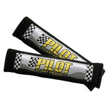 Pilot, Paar Gurtpolster - Zwart