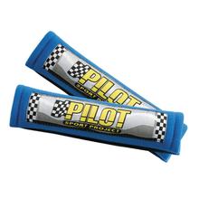 Pilot, Paar Gurtpolsters - Blau