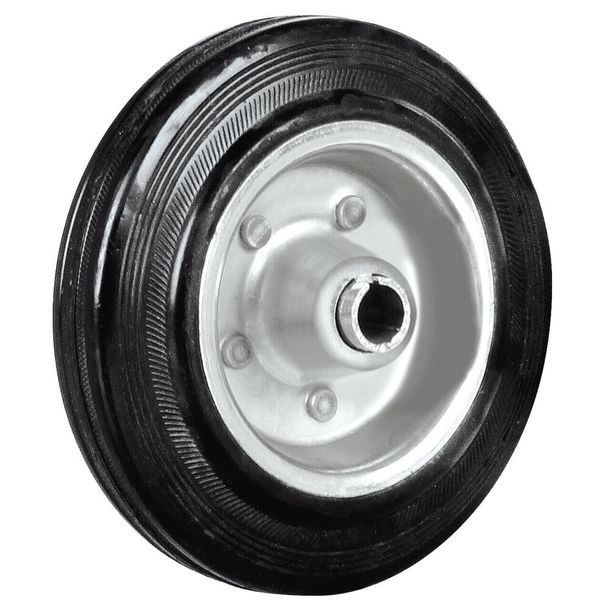 Replacement Solid Rubber Wheel Ø 160 mm for Servo Drawbar