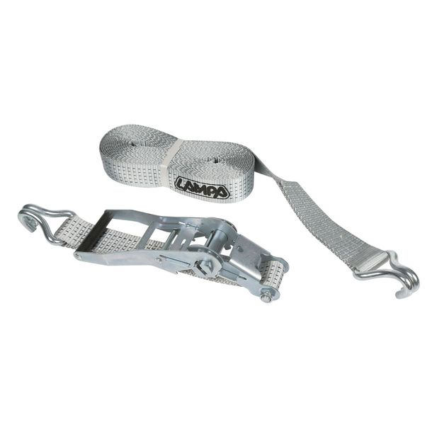 Spanngurt Lampa mit Ratsche - ein Haken - 8,5 m