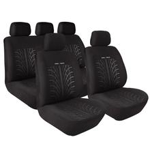 Road Track, Set di supporti coordinati - Nero